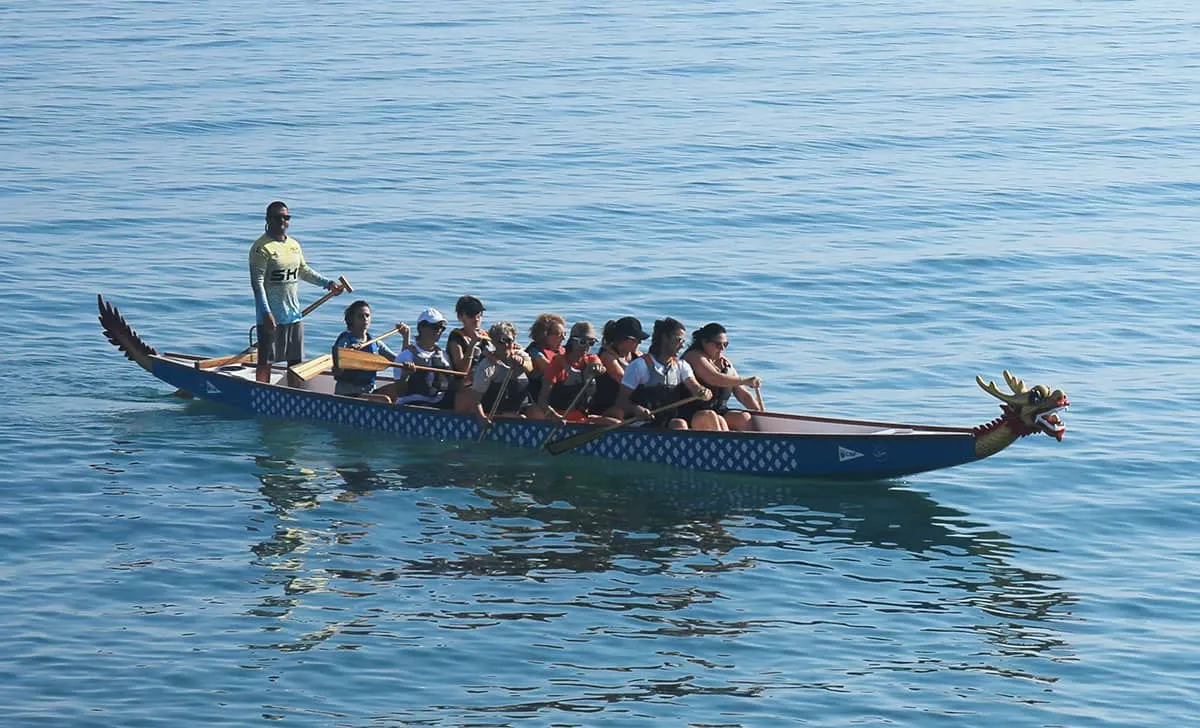 Uscita Dragon Boat Donne in Rosa Francavilla
